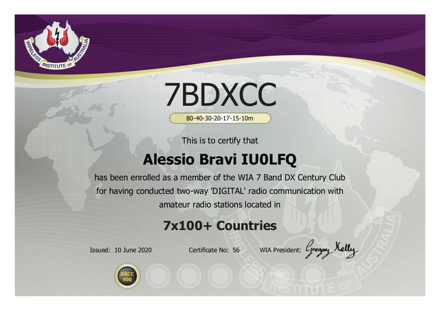 7BDXCC Digital - 900 #056